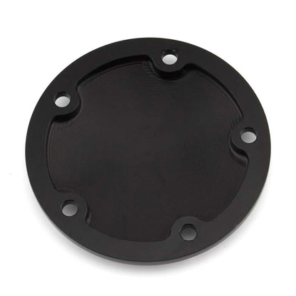 Black Domed Timing Points Cover for Harley Twin Cam Softail Dyna Touring (99-17)