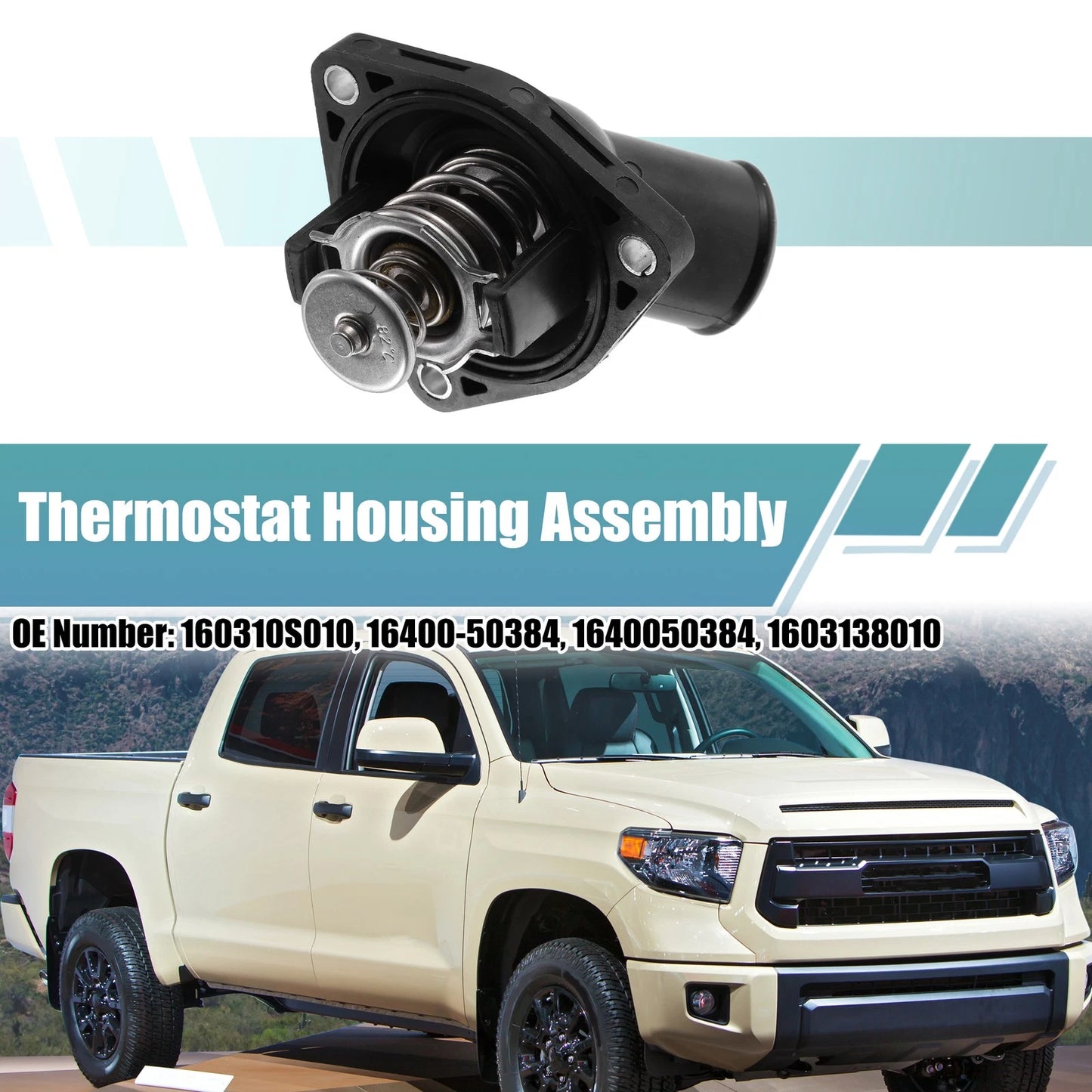 Thermostat Housing Assembly for Toyota Land Cruiser (1998–2007)