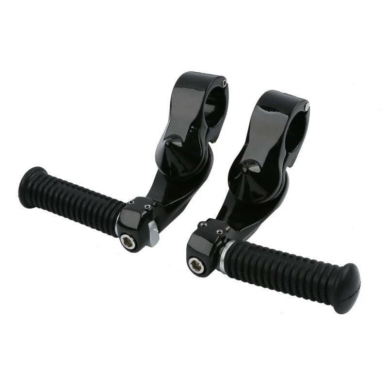Footrest Footpeg 1 1/4'' Short Angled Mount for Harley Street Glide
