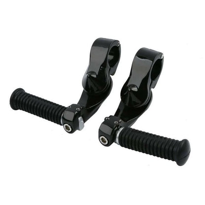 Footrest Footpeg 1 1/4'' Short Angled Mount for Harley Street Glide