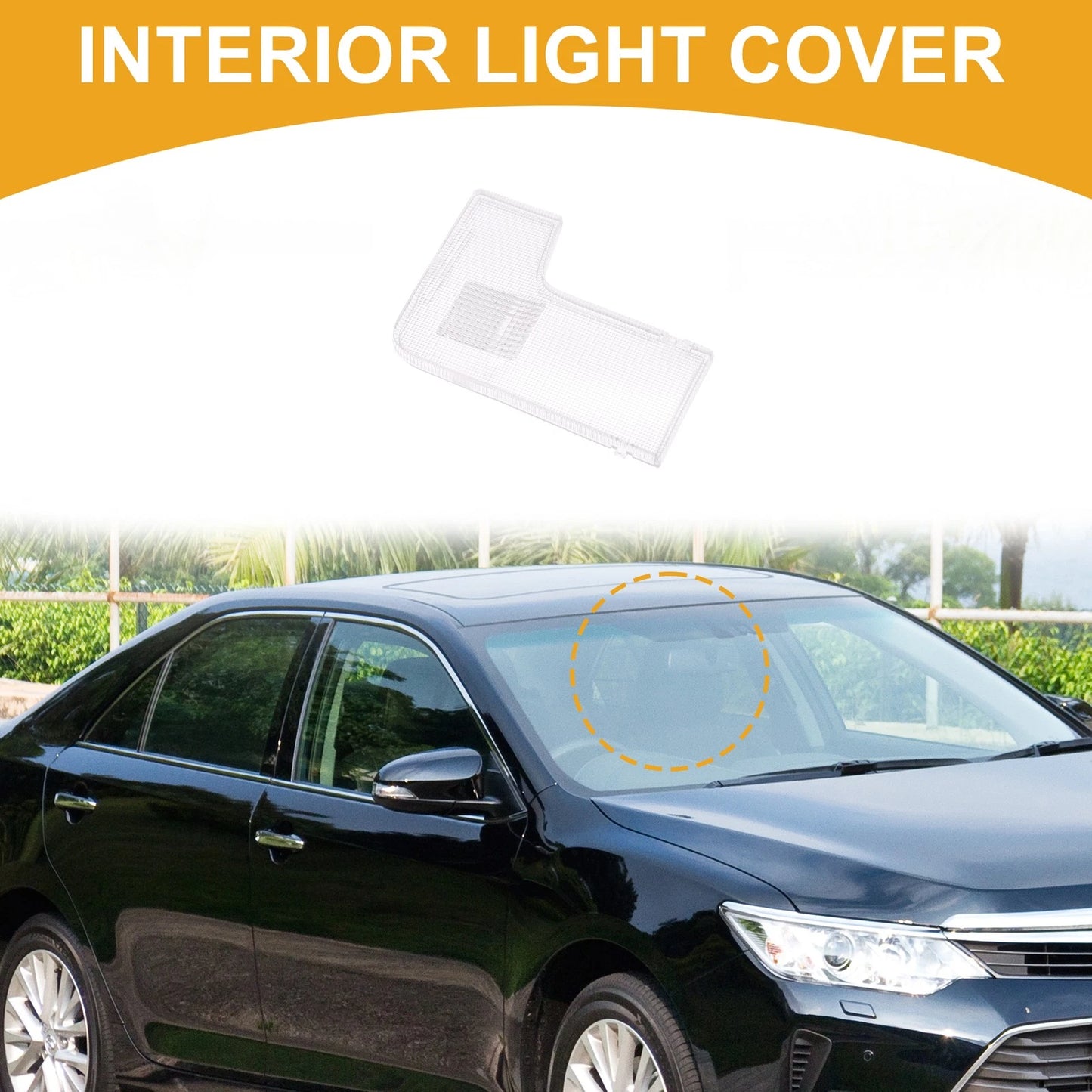 Front Right Interior Light Cover for Toyota Camry (2012-2017)