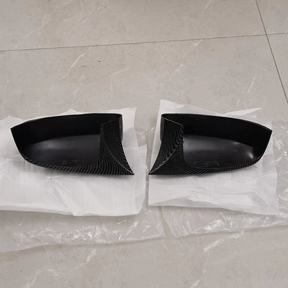 Carbon Look OX Horn Mirror Cover Guard Cap for Ford Focus MK3 (2012-2018)