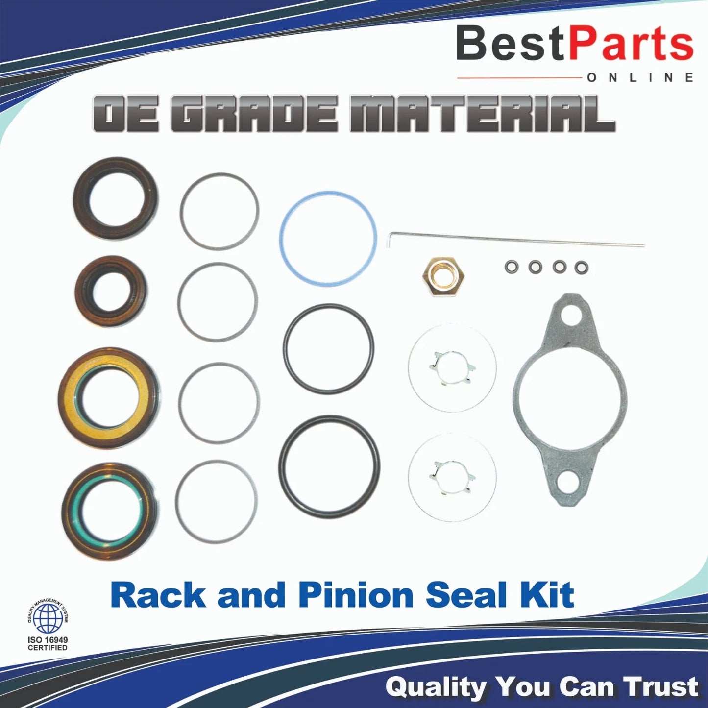 Power Steering Rack and Pinion Seal Kit for Toyota Avalon/Tacoma (1998–2004)