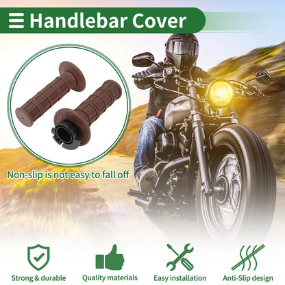 Hand Grips / 7/8 22mm / Motorcycle Hand Grips for Make Model