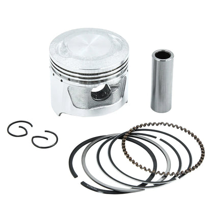 Piston Kit 46.5mm Pins Rings Clips for JH70 STD