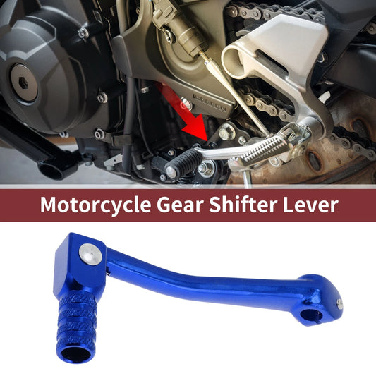 Folding Gear Shifter Lever for Honda CRF50 Blue