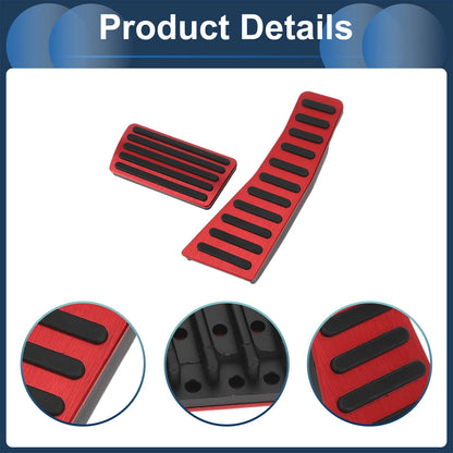 Foot Accelerator Pedal Covers for Honda Civic (2006-2009) Red