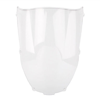 Double Bubble Windshield for Kawasaki Ninja ZX6R (2000-2002) Clear
