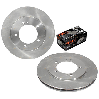 Front Disc Brake Rotors & Pads 2.0L for Suzuki Grand Vitara (1998-2005)