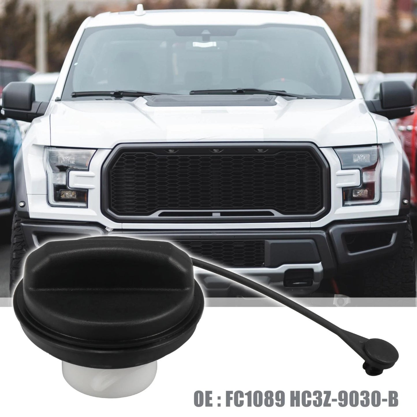 Fuel Tank Cap for Ford Escape, Focus (2008-2012, 2004) - 2 x Caps