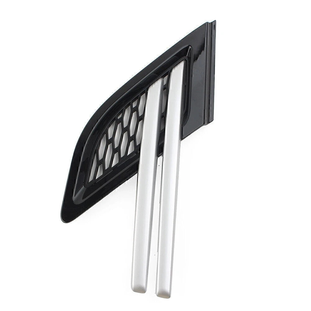 Left Front Fender Air Vents Grill for Range Rover Sport (2014-2017) Black/Silver