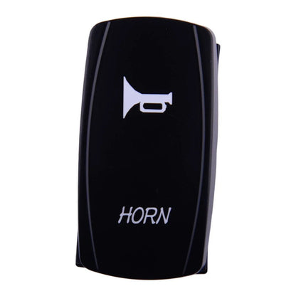 Red LED 5Pin Horn On/Off Toggle Rocker Switch for Car, Boat, RV, Motorcycle