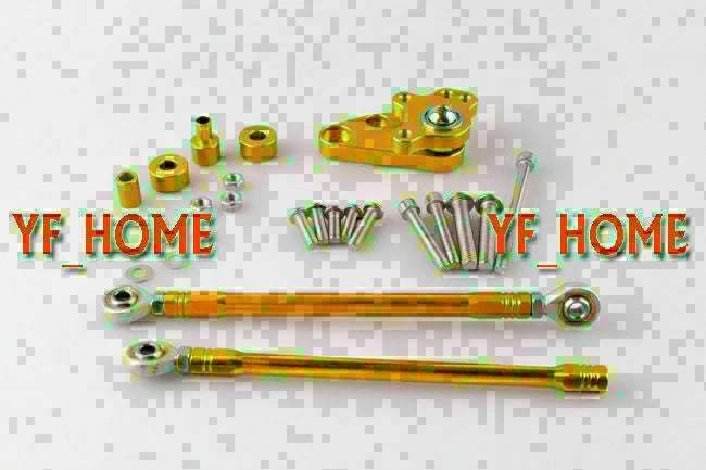 Gold Motorcycle Rearsets Footrest Pegs for Honda CBR 600RR (2007-2014)