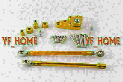 Gold Motorcycle Rearsets Footrest Pegs for Honda CBR 600RR (2007-2014)
