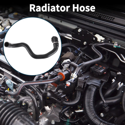 Radiator Hose Water Pipe for Volvo V40 (2012-2017) Rubber Black 1 Pcs