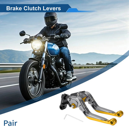Lever Adjustable Short/Long Brake Clutch Lever for Yamaha YZF R1