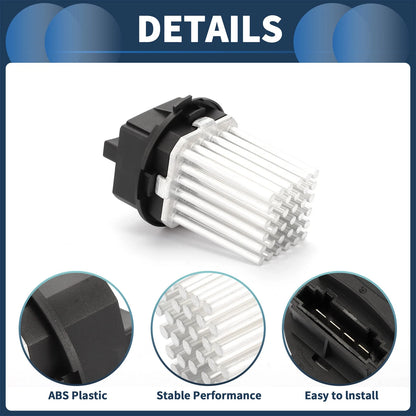 Blower Motor Resistor for Peugeot 307, 407 & Citroen C3, C5, C6 (2001-2014)