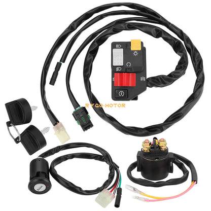 Handlebar Key Starter Relay for Honda Sportrax 250 TRX250EX (2001–2005)