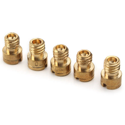 4mm Carburetor Jets #60/65/70/75/80 for 50cc 60cc 80cc Motorized Bikes