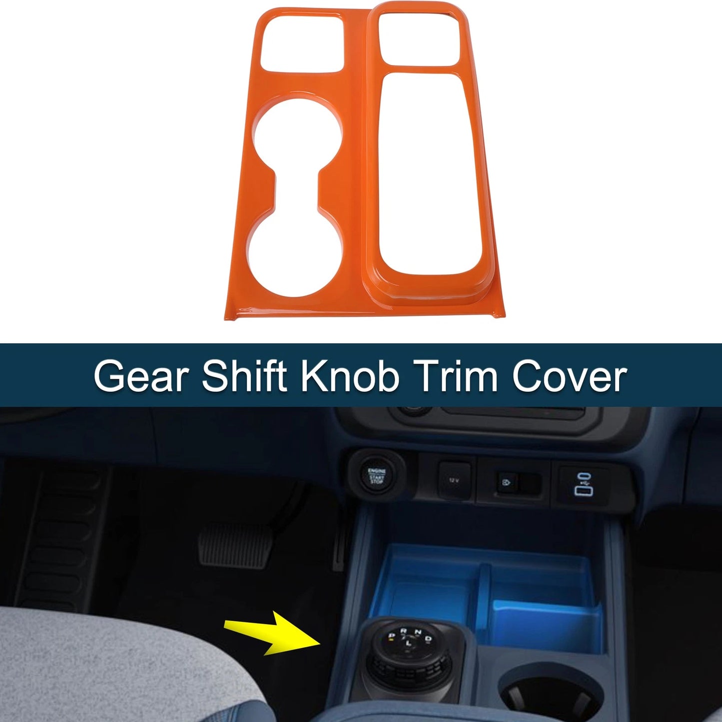ABS Gear Shift Knob Decal for Ford Maverick (2022-2023)
