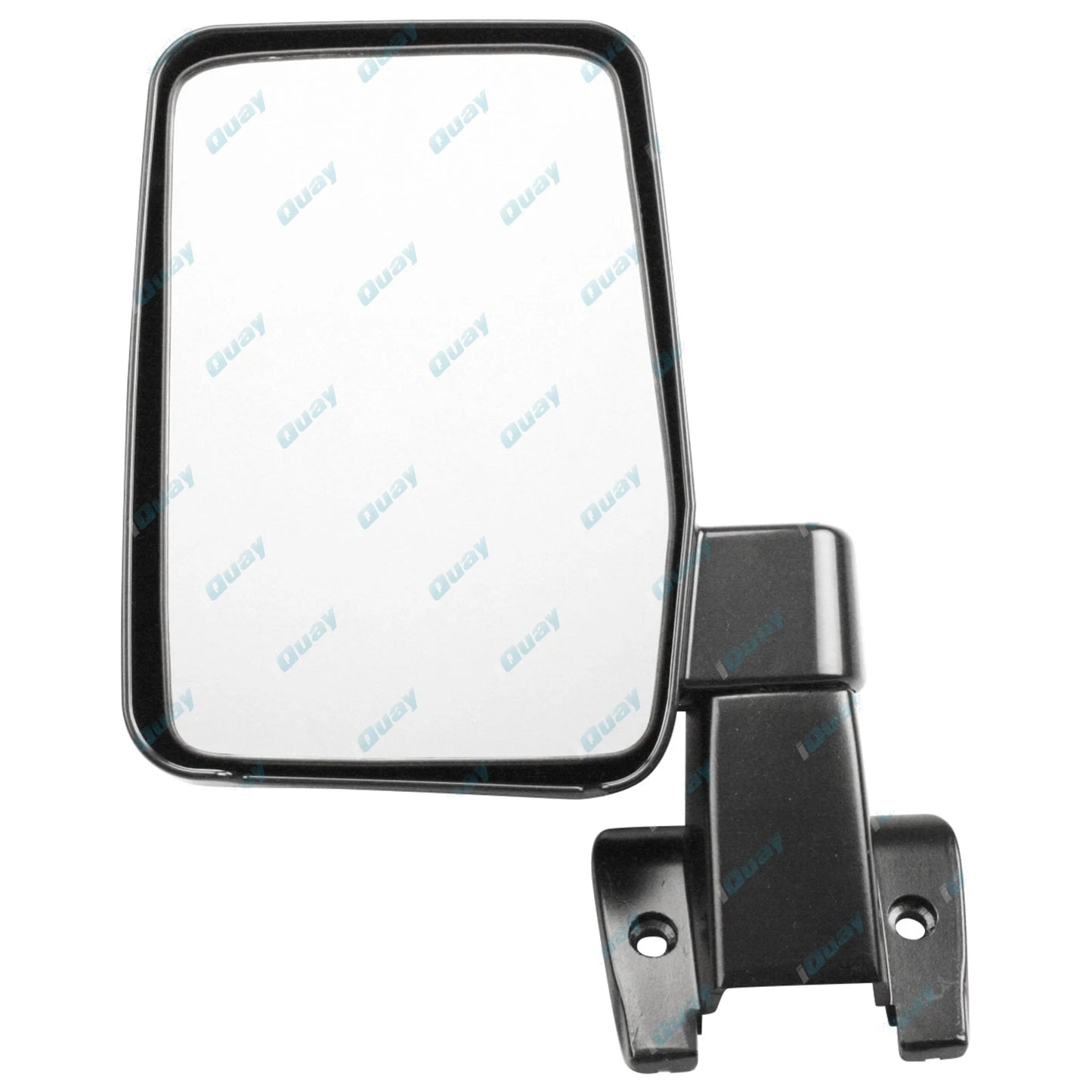 Large Black Door Wing Mirrors Pair for Toyota Landcruiser 60 Series (1987-1990)