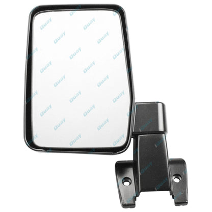 Large Black Door Wing Mirrors Pair for Toyota Landcruiser 60 Series (1987-1990)