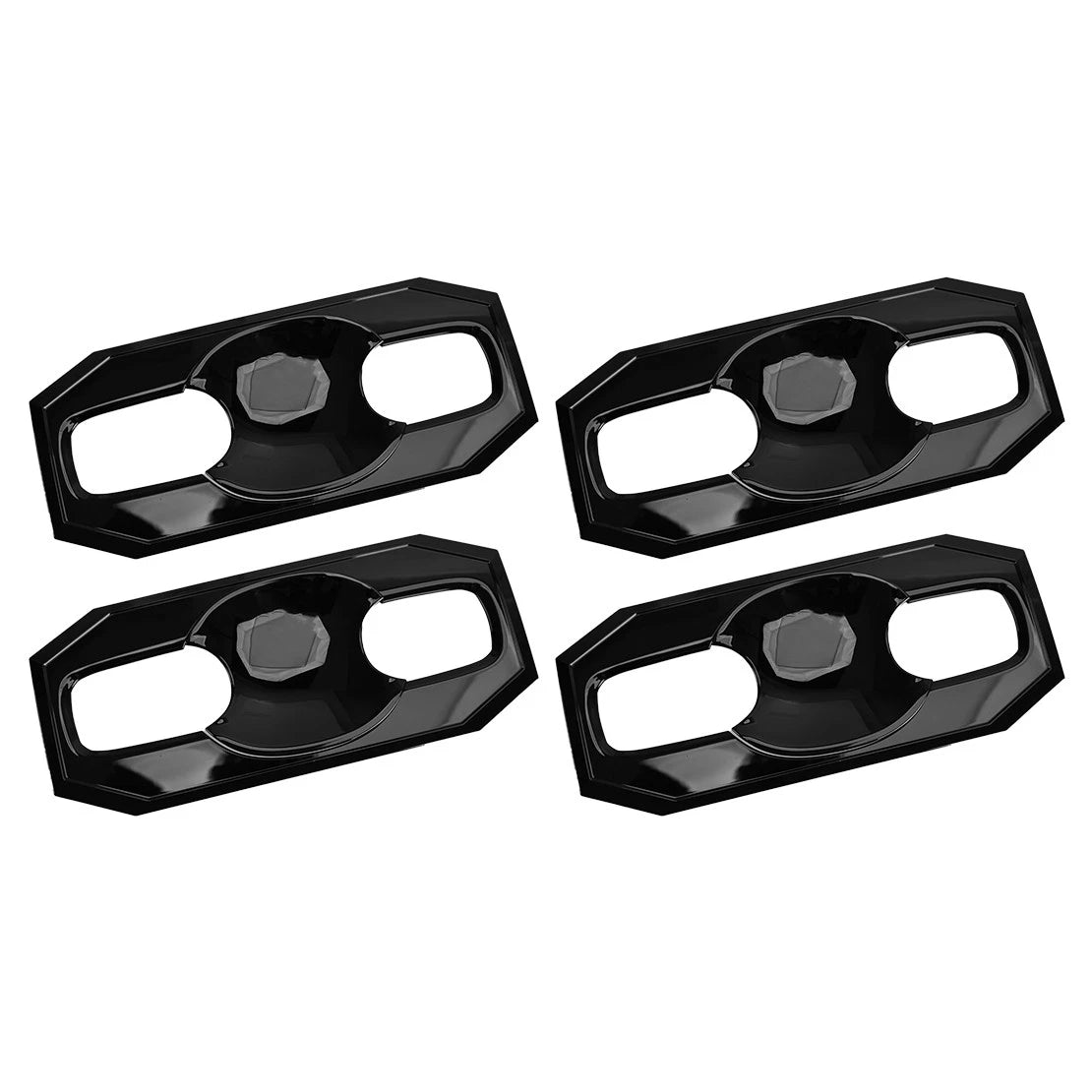 Gloss Black Door Handle Dish Cover for Toyota Tundra (2022-2023)