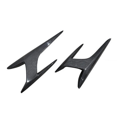 Carbon Fiber Side Skirt Splitter Winglet Fins for Toyota GR86/Subaru BRZ 22-24