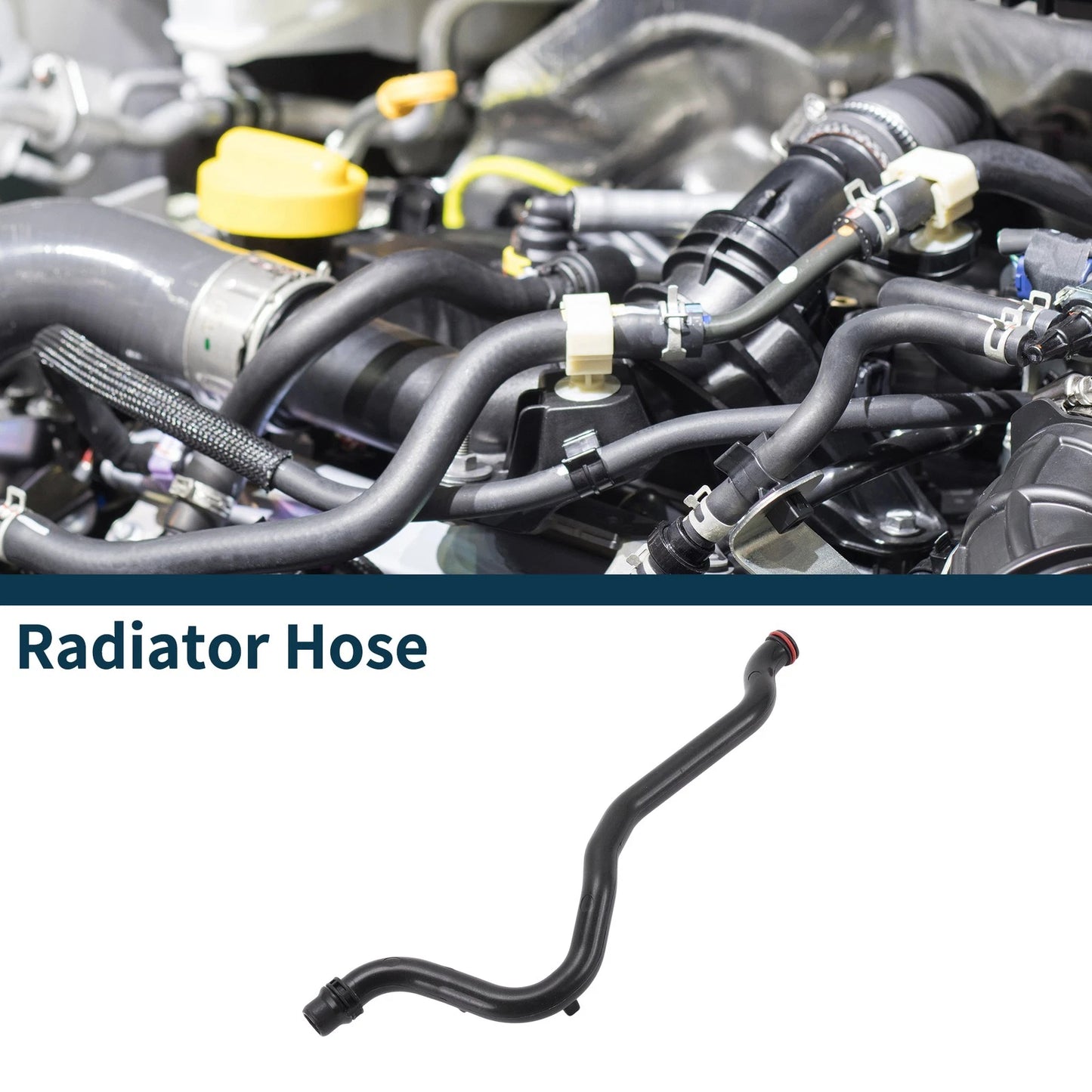 Radiator Hose for Porsche Cayenne Plastic Coolant Pipe (2011 - 2018)