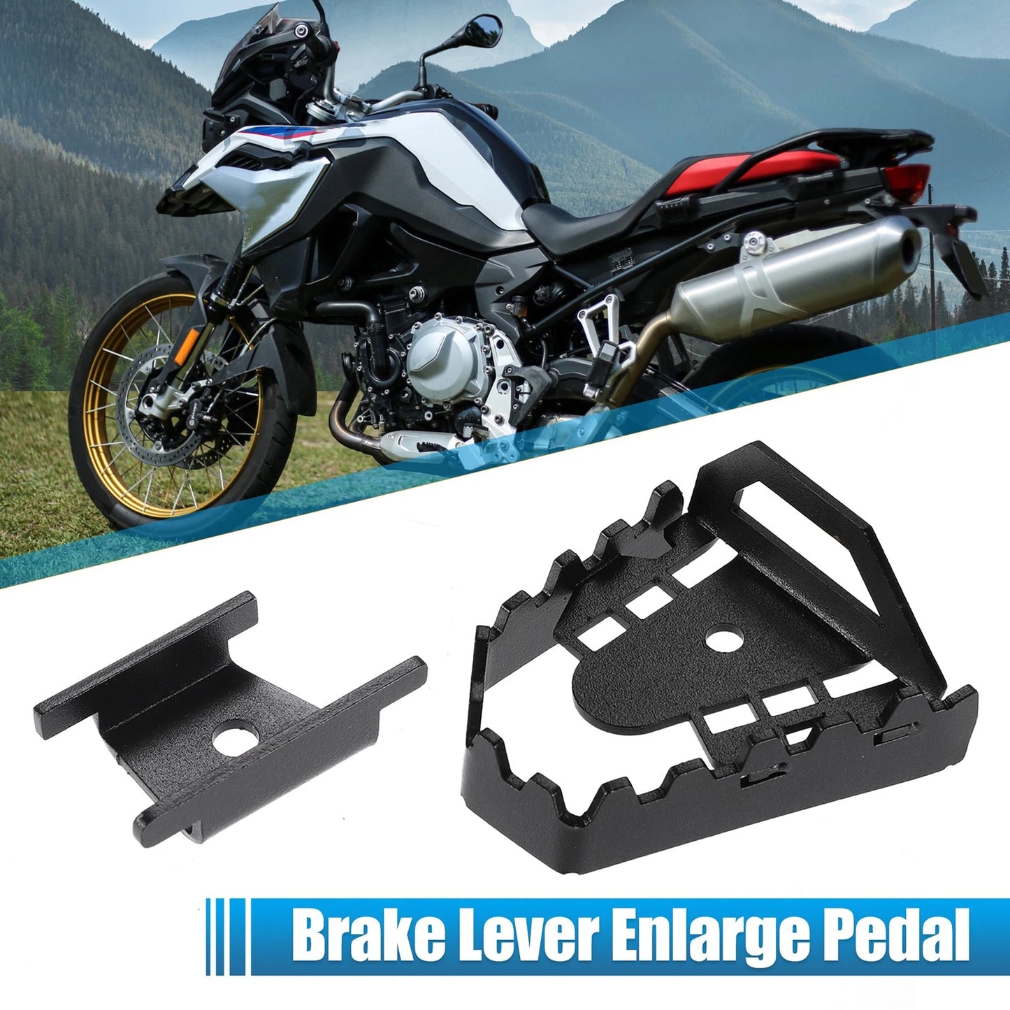 Rear Foot Brake Lever Pedal Step Plate Tip for BMW F750GS