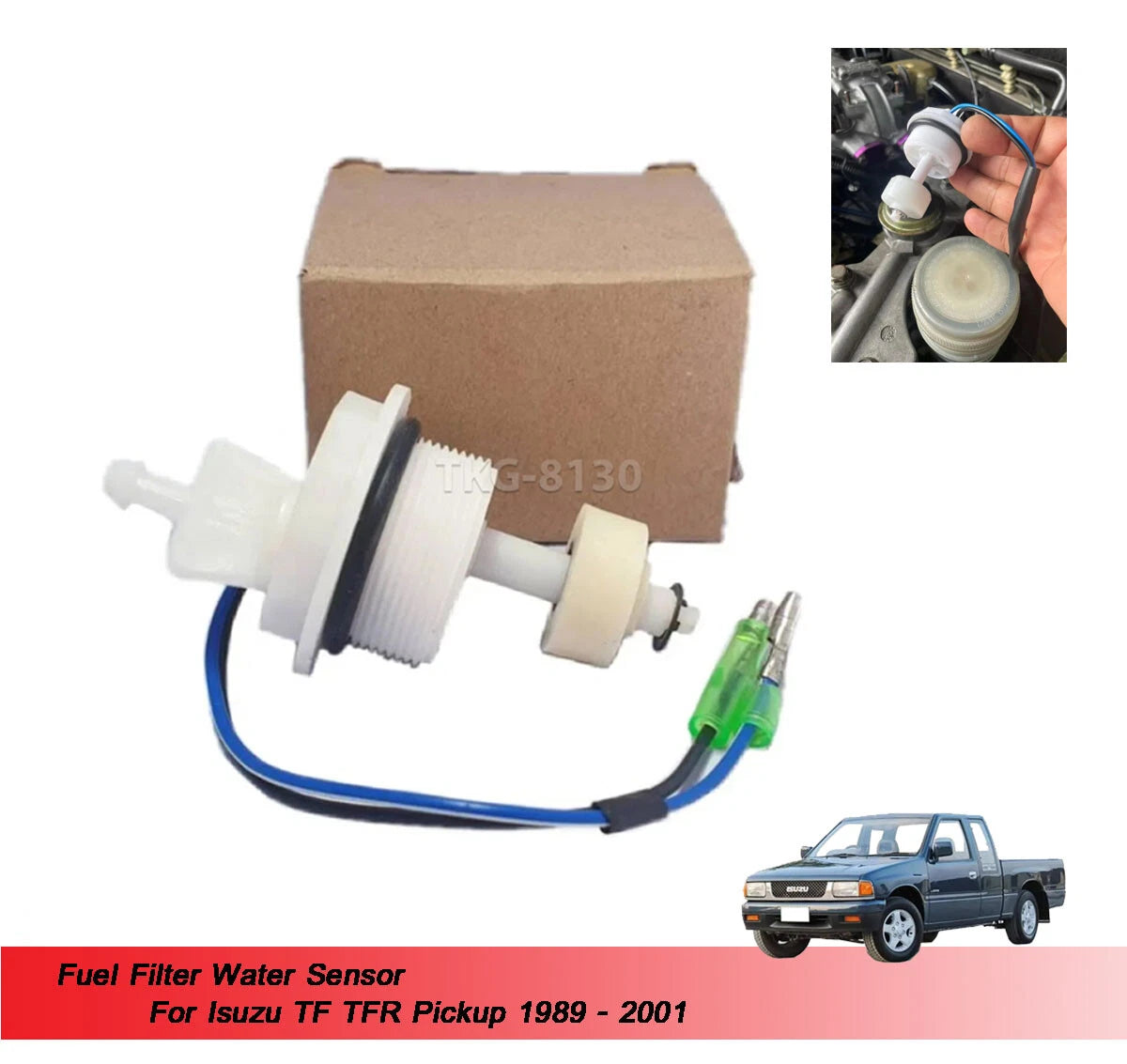 Fuel Filter Water Sensor for Isuzu TF TFR (1989-2001)