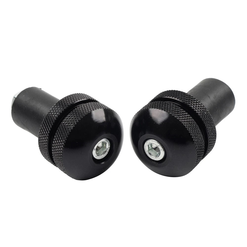 Universal 7/8" Motorcycle Handlebar Grips & Bar End Caps for Various Models