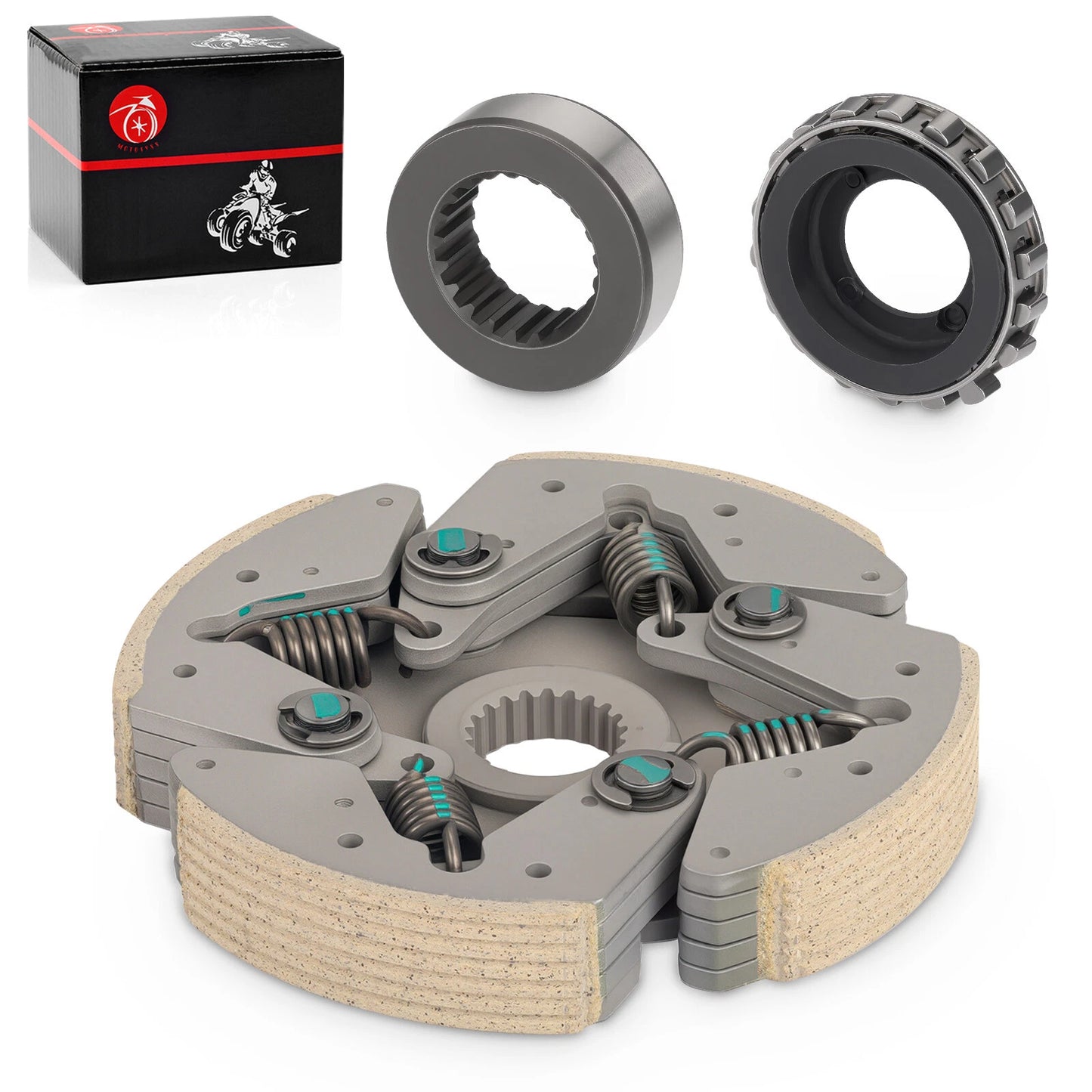 Wet Clutch Carrier & One-Way Bearing for Kawasaki Bayou 300 (1989–2004)