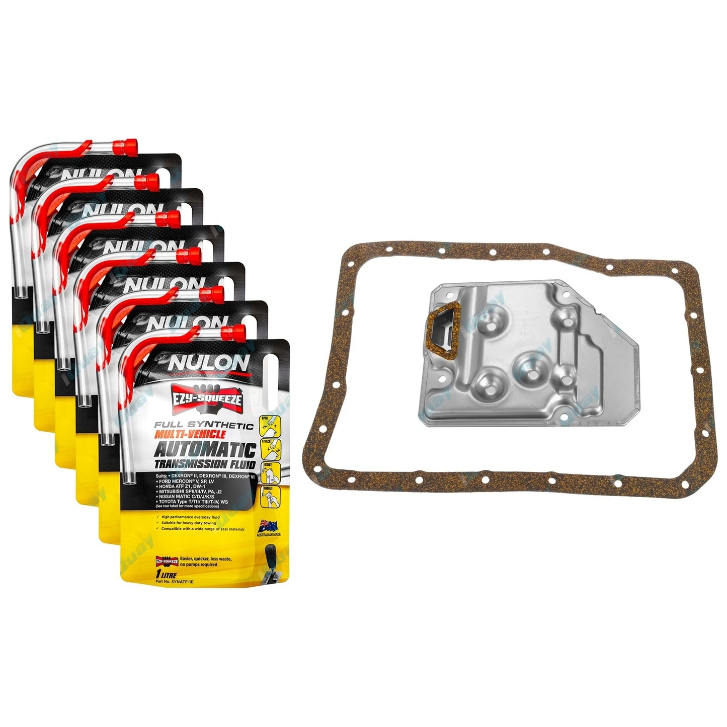 Auto Transmission Filter Kit + Fluid Oil for Toyota FZJ80 HDJ80 HDJ81 HZJ80 4spd