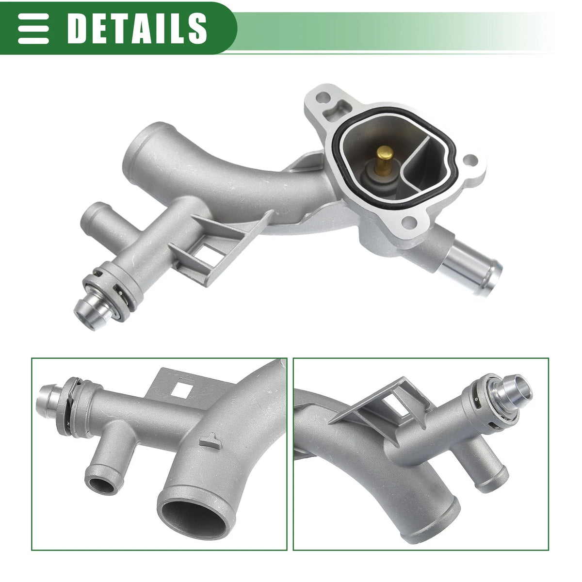 Coolant Housing Water Outlet with Hose for Chevrolet Cruze (2011-2016)