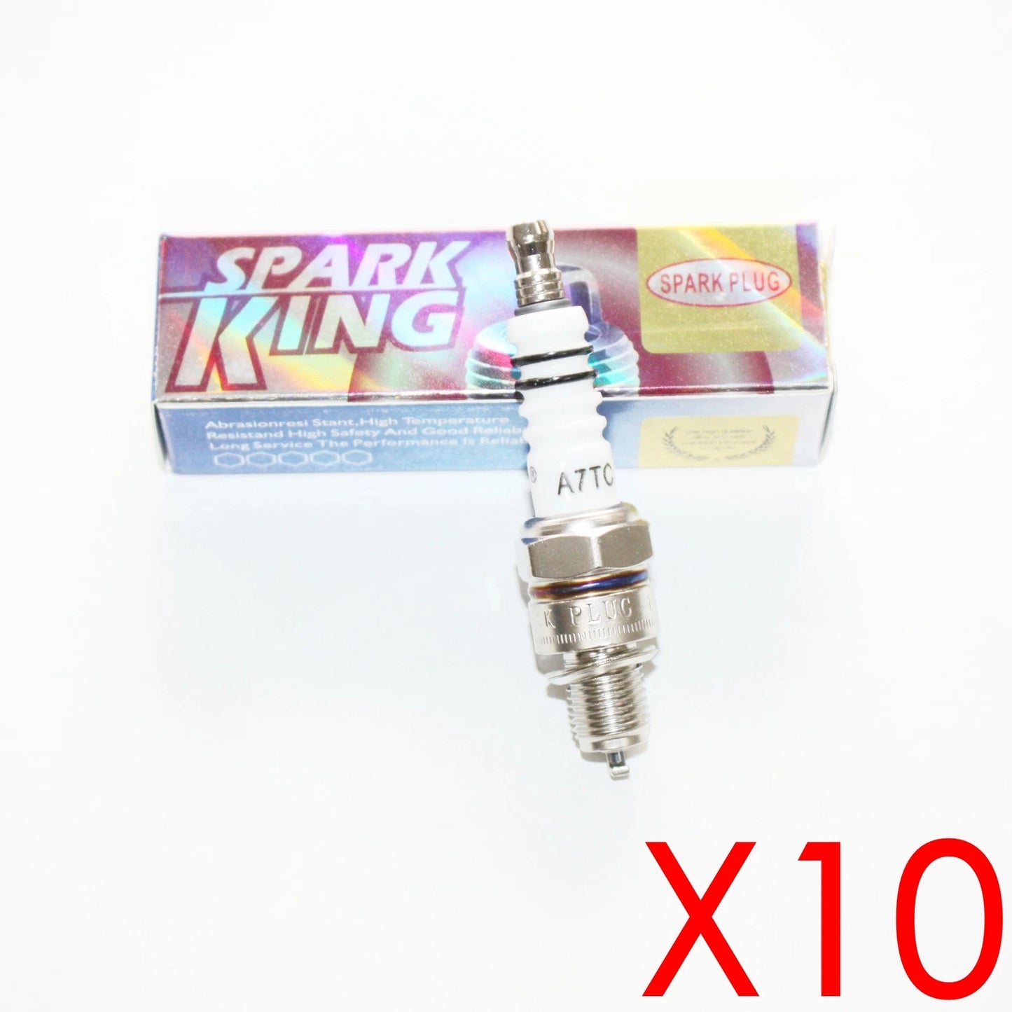 10 x BPT C7HSA Spark Plugs for 110cc 125cc 140cc PIT PRO Trail Quad ATV