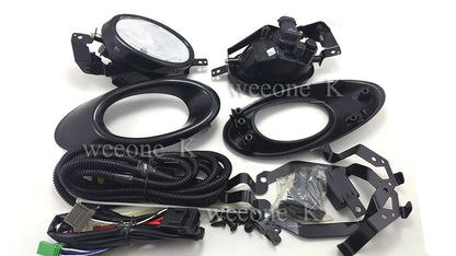 2 x Spot Fog Light Lamps for Honda Jazz Sports (2006)