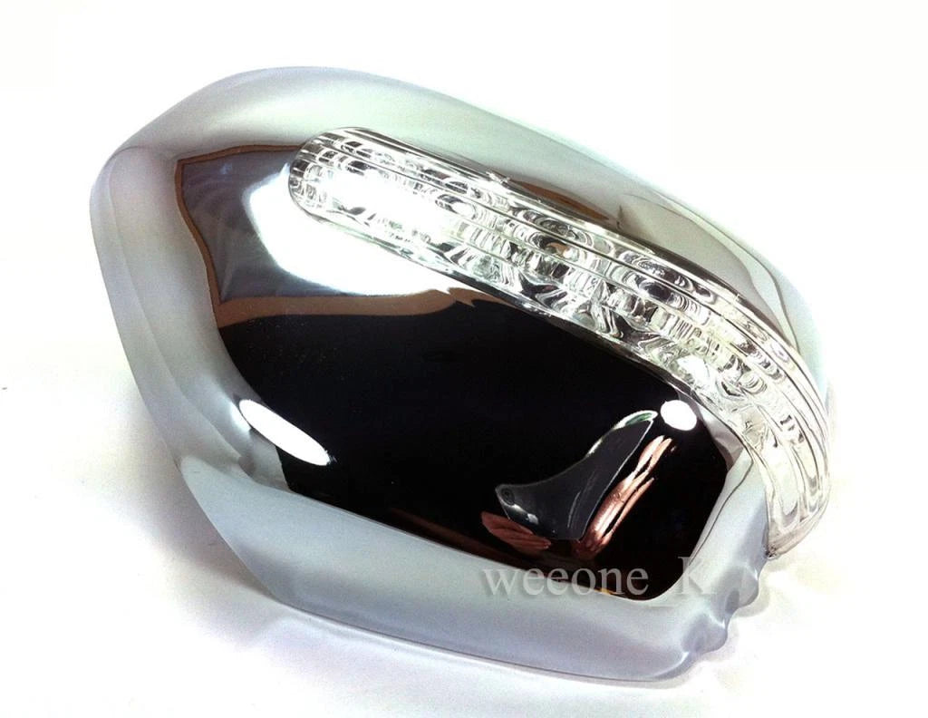 LED Chrome Mirror Covers for Mitsubishi L200 Triton Ute(2006-2014)