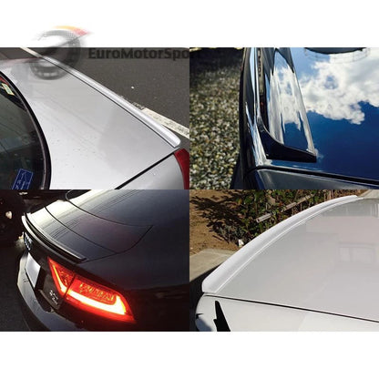 Boot Lip Spoiler for Mazda 3 Hatchback (2004-2009) Black Mica