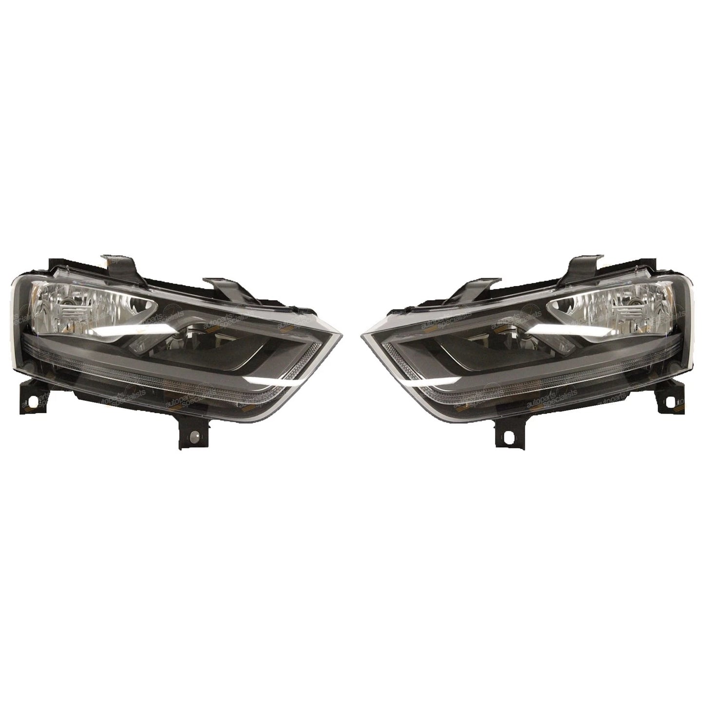 Genuine Halogen Headlights for Audi Q3 8U Left Right L+R Set