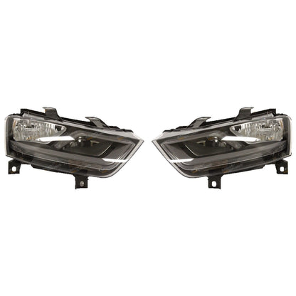 Genuine Halogen Headlights for Audi Q3 8U Left Right L+R Set