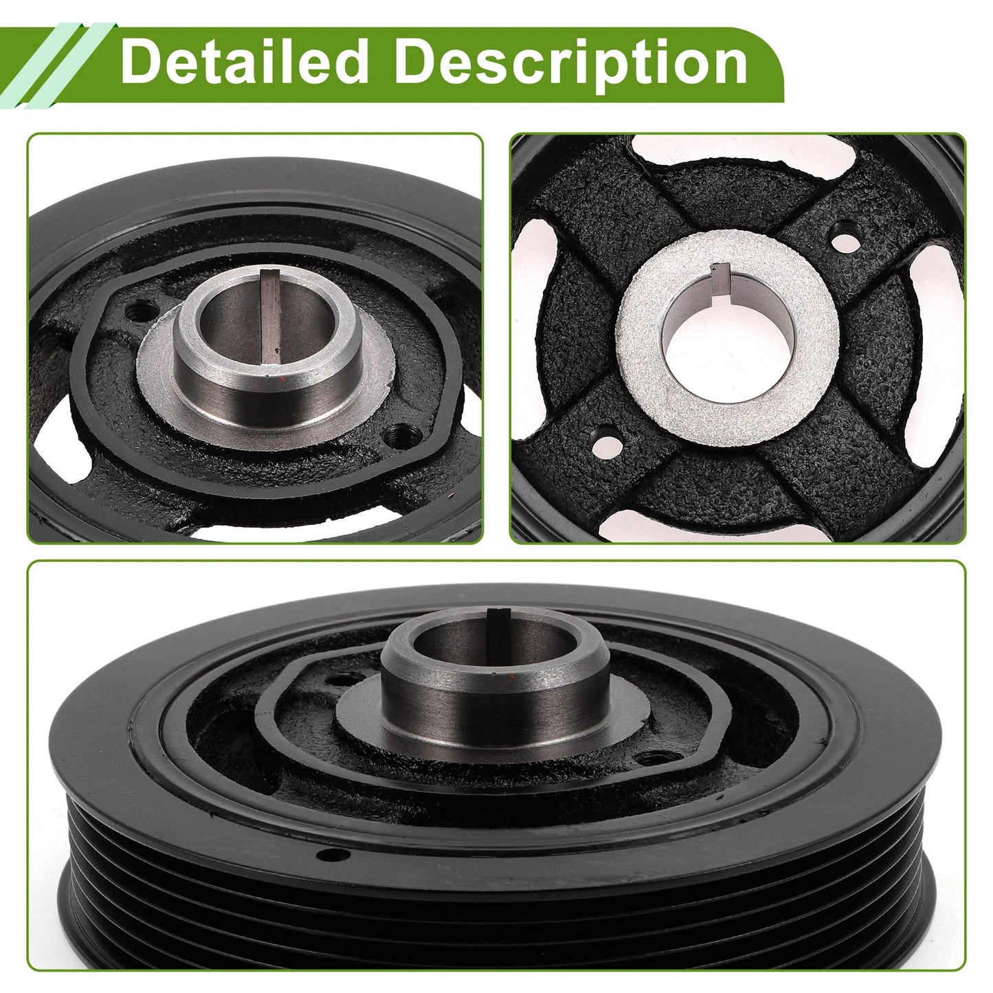 Harmonic Balancer Crankshaft Pulley for Toyota RAV4 (2001-2008)