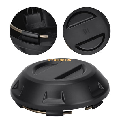 2x Center Hub Wheel Caps for Polaris RZR Pro XP Sport Premium (2021–2025)