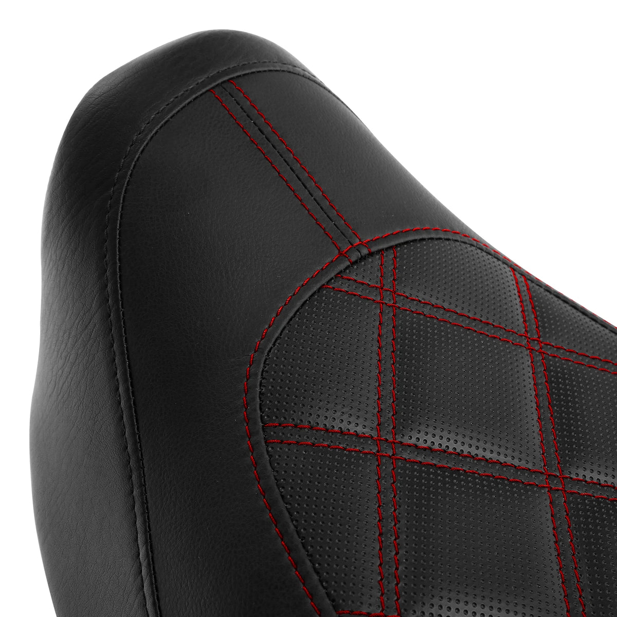 Driver Passenger Gel Seat for Harley Low Rider, Wide Glide, Fat Bob (2006-2017)