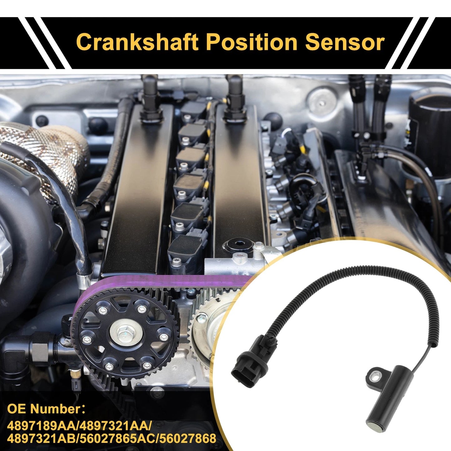 Crankshaft Position Sensor for Jeep Grand Cherokee 4.0i 4x4 (1992-2005)