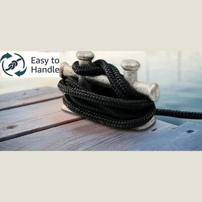 Boat Dock Lines Easy To Operate 6000 Lbs Tensile Strength for Boat Docking