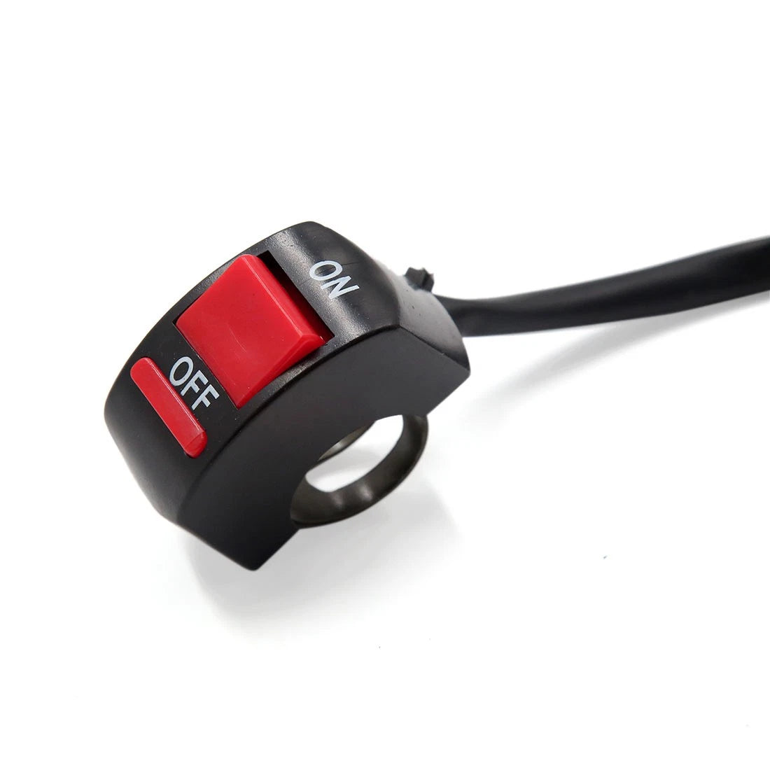 2 x Wires Headlight Switch ON-OFF Button for 7/8" Handlebar Motorcycle