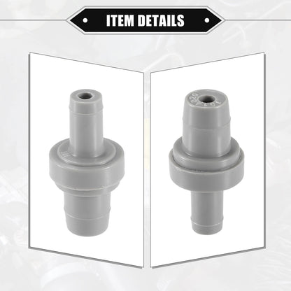 PCV Valve for Toyota Corolla (1993-1997) Durable Plastic Gray