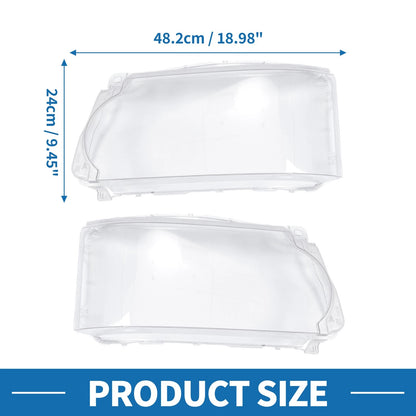 Front Headlight Lens Covers for Land Rover Range Rover Sport (2010-2013)