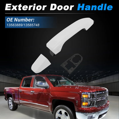 Rear Left Exterior Door Handle for Chevrolet Silverado